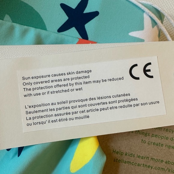 NWT Stella McCartney Kids Rashguard Leggings 18 Months - Picture 9 of 13